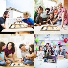 21″ Fast Sling Puck Game Large Size Desktop Winner PK Board Game Adults Kids Toy