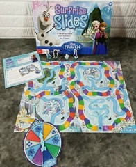 Disney Frozen Surprise Slides Wonder Forge Board Game 2014