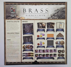 Brass Birmingham Board Game – Open / Unused Box damage – Free Shipping!