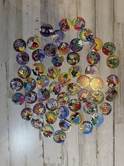 Vintage Holograph POGS Complete Set 50 US States and 4 Branches Of Government