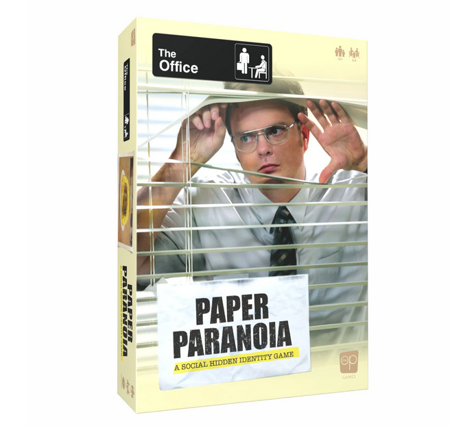 USAOPOLY THE OFFICE: PAPER PARANOIA GAME BOX FACTORY SEALED SHIP NOW