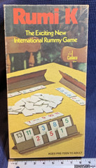 Vintage Rumi K Rummy Tile Game 1977 Cadaco Complete With 108/108 Tiles 4/4 Racks