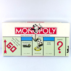 Monopoly 1985 Classic Edition Board Game Parker Brothers 100% COMPLETE