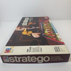 Vintage Stratego Board Game 1977 by Milton Bradley 100% Complete Strategy War