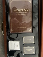 Monopoly Luxury Edition Complete Board Game, 2+ Players, Ages 8+