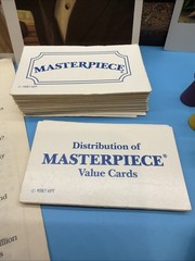 Parker Brothers Masterpiece The Classic Art Auction Game 1987; 100% COMPLETE