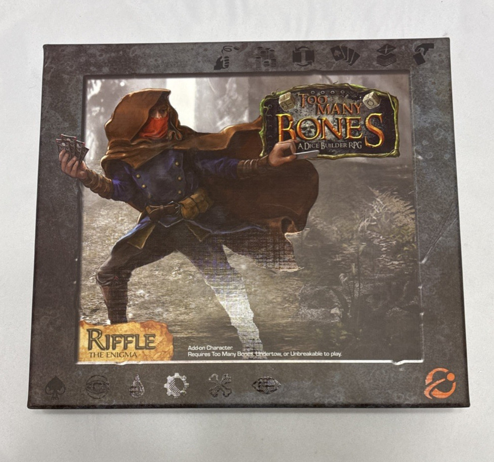 Too Many Bones: Riffle the Enigma Gearloc Character box Chip theory games (CTG)