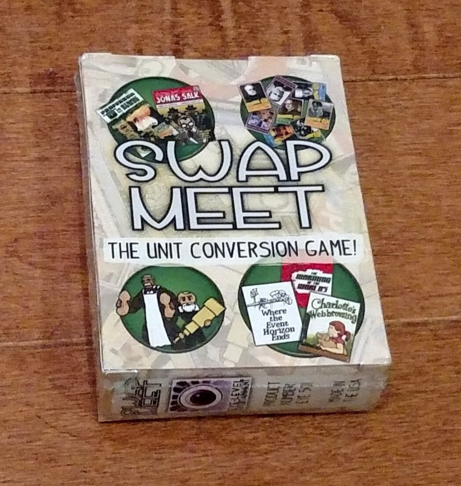 Swap Meet the Unit Conversion Game Eye Level Entertainment NEW SEALED