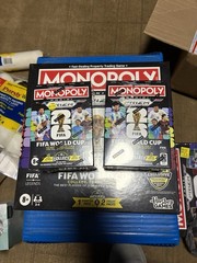 Monopoly Panini: Prizm FIFA World Cup Board Game (2026)- 2 BOOSTER BOX INCLUDED