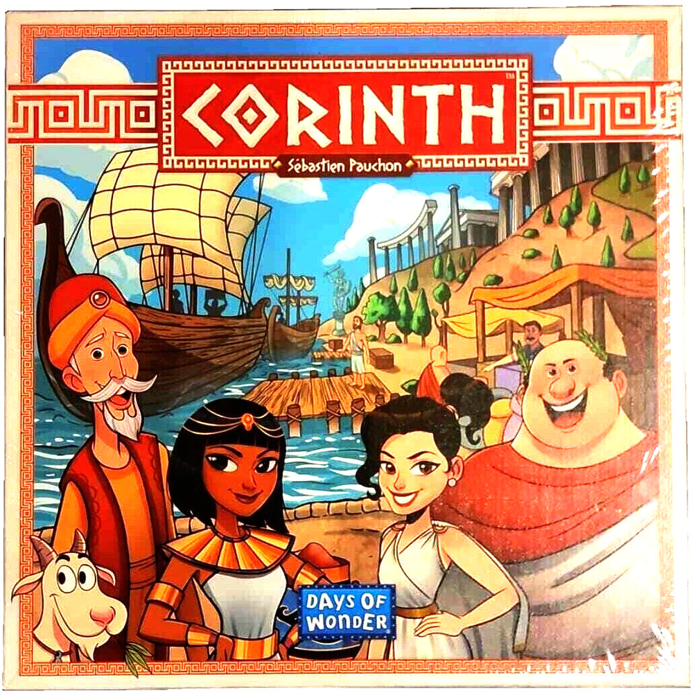 ‘CORINTH’ New Game By Sebastien Pauchon. Published by Days Of Wonder, c.2019