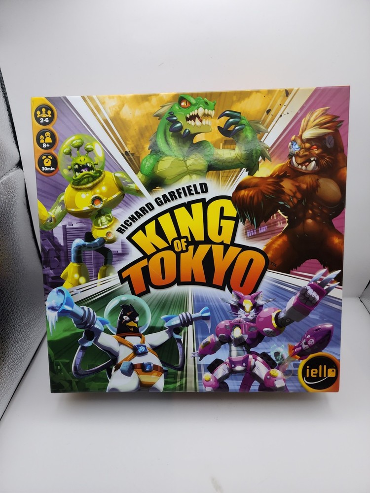 Open box New Iello Richard Garfield King of Tokyo Edition Board Game 2014