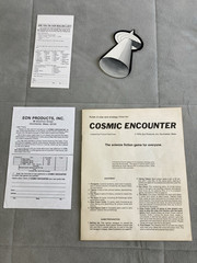 Eon Boardgame Cosmic Encounter w/Expansion Set #2 – Most Parts Unpunched