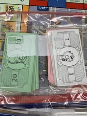 The Simpsons Monopoly Game 2001 Open Box Seems complete