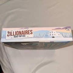 Big Potato Games Zillionaires Road Trip USA Board Game Unisex OS New Sealed
