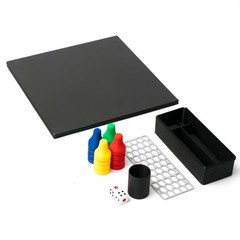 Premium Ludo Board Game Quad-Fold 20″x20″ Size Family Fun