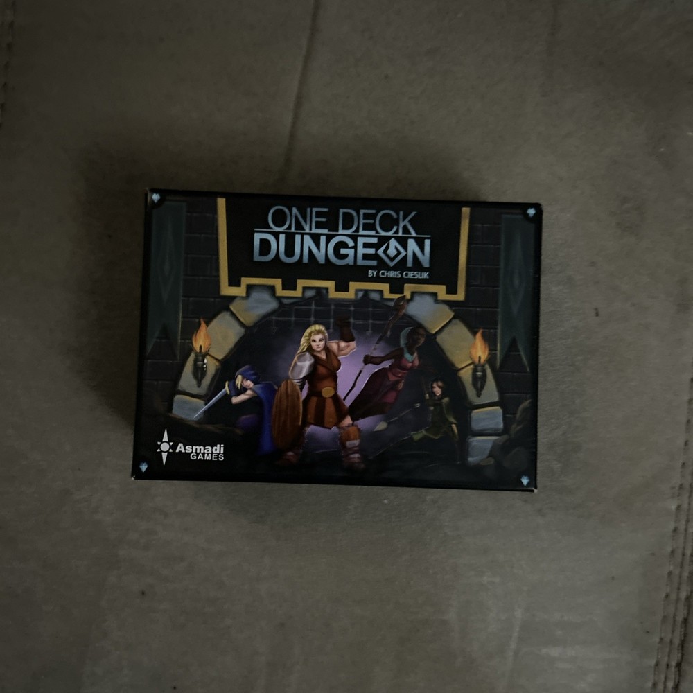 One Deck Dungeon Board Game Asmadi Games Cooperative