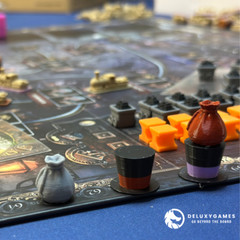 Brass Birmingham – 175 Deluxe Tokens (Score + income markers Free Gift)