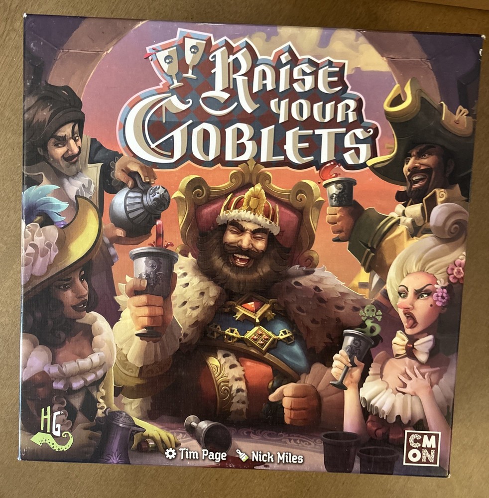 Raise Your Goblets Board Game 2016 CMON Horrible Games