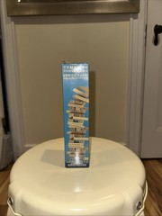Tumbling Tower Game Wooden Stacking Blocks Set 72 PC