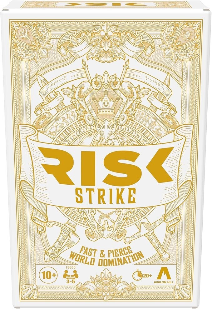 Risk Strike Fast Fierce World Domination Cards Dice Strategy Board Game Hasbro