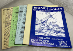Vintage 1978 Bireme & Galley + Chivalry & Sorcery RPG Fantasy Games **AS IS**