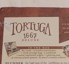 Tortuga 1667 Deluxe Edition Pirate Board Game (New Sealed) Facade Games