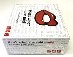 That’s What She Said , The Party Game / Board Game, New Sealed, Free Shipping