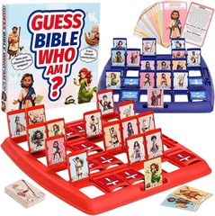 Guess Bible Who Am I Board Game 24 Characters Verse Cards Family NEW