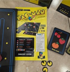 Pac-Man The Board Game Buffalo Games COMPLETE Sound Effects Weak Needs New Batte