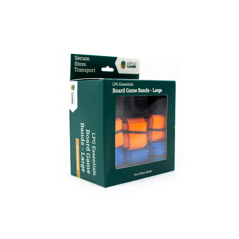 LPG Essentials Elastic Board Game Bands for Secured and Protected Games & Pieces