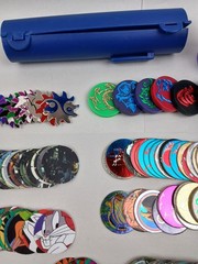 Vintage Mixed Lot of Pogs Milk Caps From the 90s