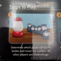 Shadows in the Forest Play in the Dark Strategy Game ThinkFun Ages 8+ Complete