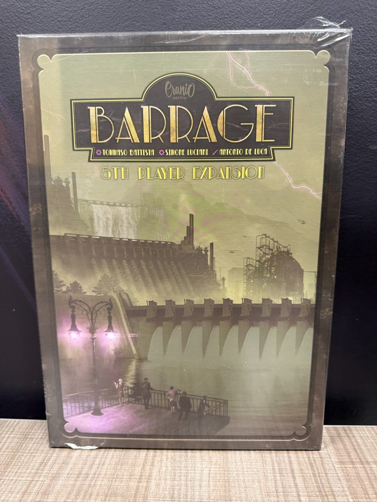 *NEW IN SHRINK WRAP, FREE US SHIPPING* Barrage: 5th Player Expansion