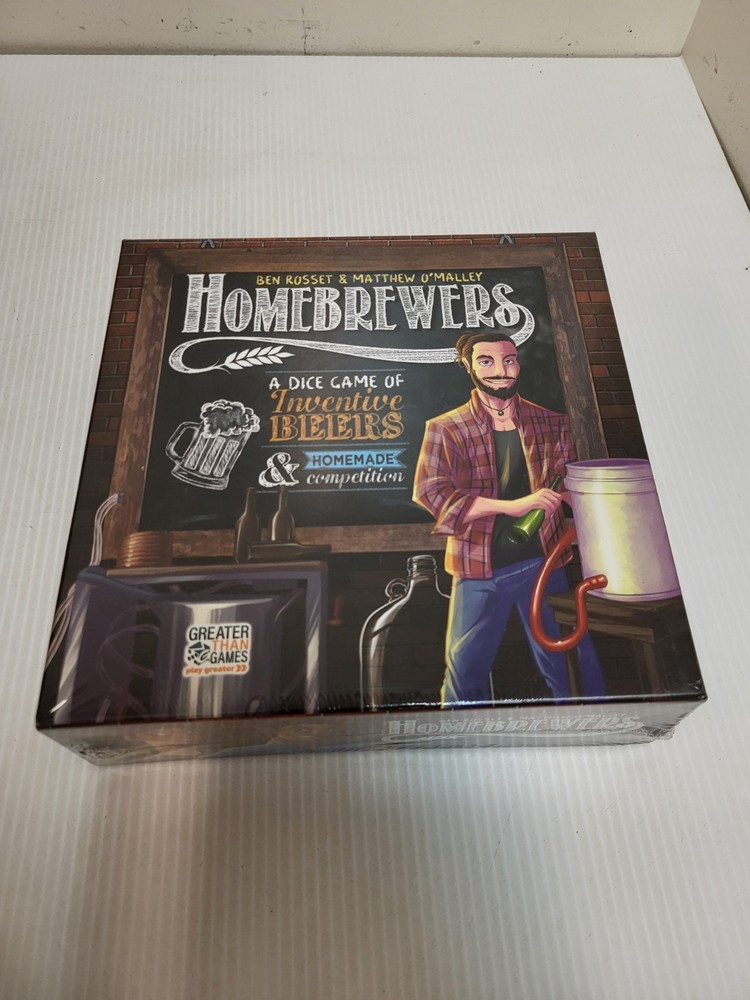 Homebrewers: A Dice Game Of Inventive Beers By Greater Than Games