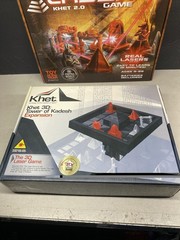 LASER KHET 2.0 Strategy Board Game w/ 3D Tower of Kadesh Expansion