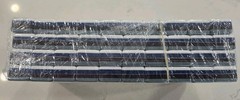 Luxury American Mahjong Set 160 Engraved Acrylic Tiles Gray&Blue. Fast Shipping