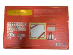 Mahjong CirqueJong Edition 160 Tile Set w Racks Mat Carry Case Maison Lude Box