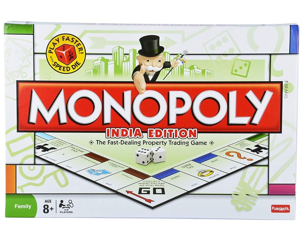 Funskool Games Monopoly India Edition Family – 8+ Years