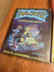 Vintage Board Game Lot Hackers Empire Cities Of Doom Rogue Trooper
