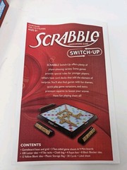 2010 Scrabble Crossword Game Switch-Up 6 Scrabble Games 2-4 Players