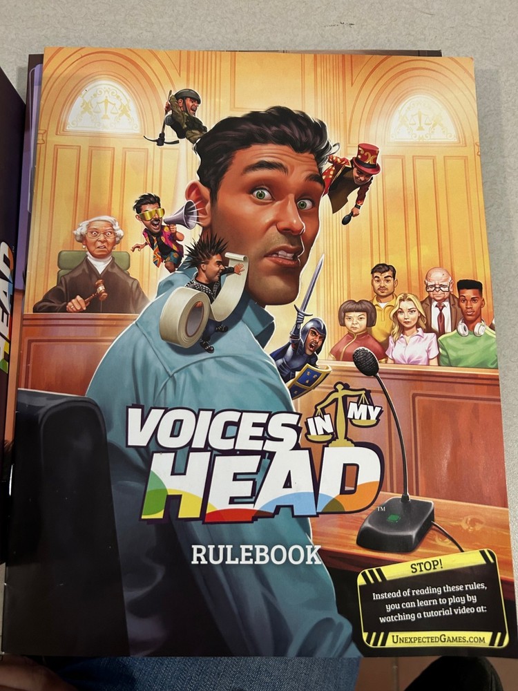 Voices In My Head Board Game Unexpected Games 2021 Internal Conflict – Complete