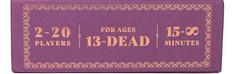 New in Sealed Box Death Charades Party Game for 2-20 Players Ages 13+