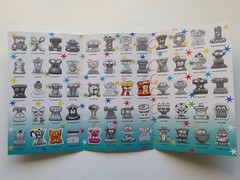 German Gogos 2 sticker sheet – Gogo’s Crazy Bones 2