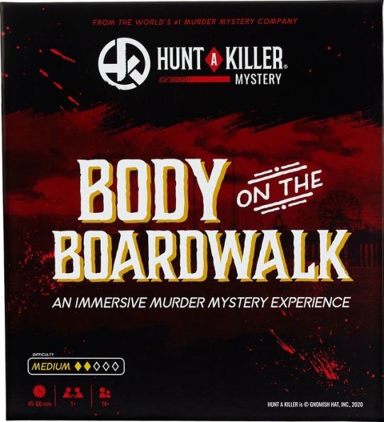 Hunt a Killer Body on the Boardwalk Immersive Murder Mystery Game New Sealed