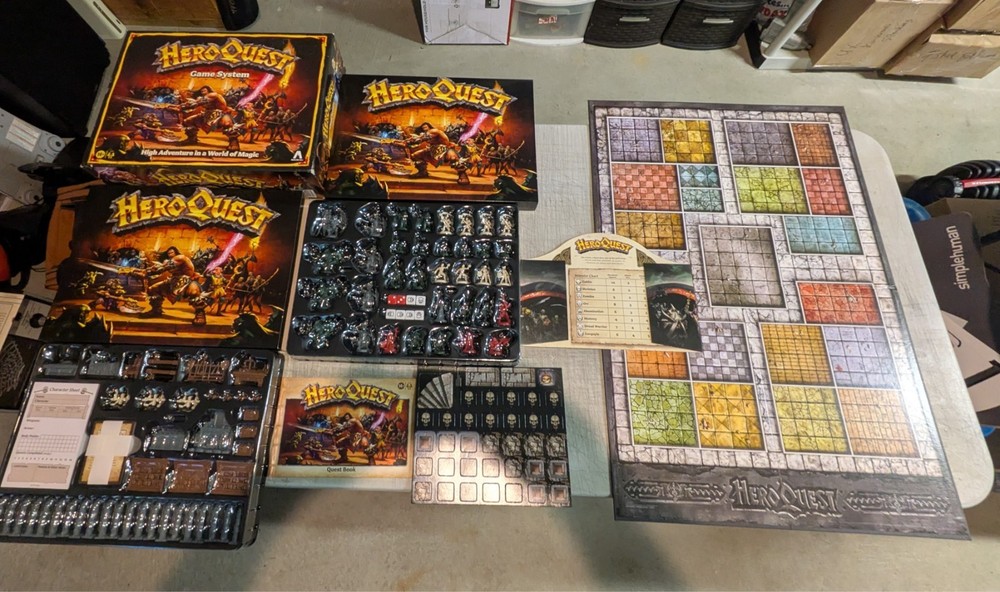 New! Hasbro Avalon Hill HeroQuest Game System Tabletop Board Game