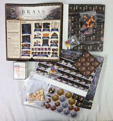 Brass: Birmingham Strategy Board Game Roxley Games Opened Un-played Complete