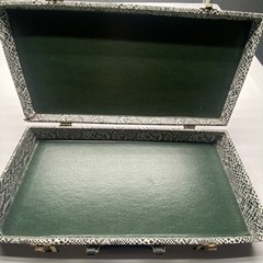 Vintage Mahjong Set 159 Wood Tiles 5 Plastic Racks Chips Hands Sheets Case