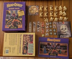 1991 Hero Quest – Return of the Witch Lord – Quest Pack – COMPLETE