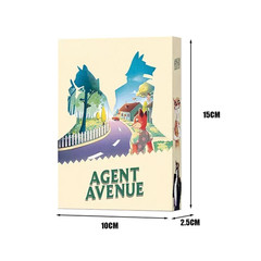 Agent Avenue Board Game – Nerdlab Games – New & Sealed Christian Kudahl*