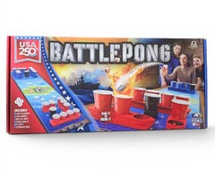 Battle Pong Tabletop Party Drinking Board Game America 250 Edition